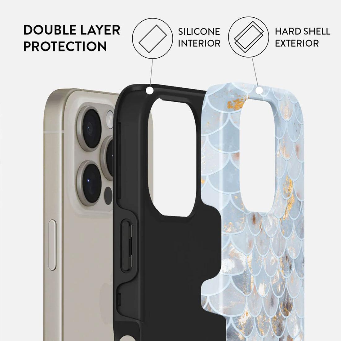 iPhone 16 Pro Max Mermaid Skin Case – Dreamy Mermaid-Inspired Design
