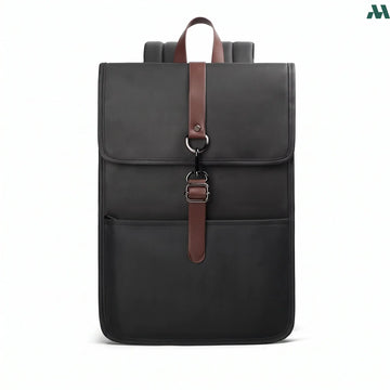 Slim Travel Waterproof Laptop Backpack – USB Anti-Theft Bag (Black) MOBCOS