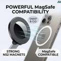 Alloy magnetic car holder detail