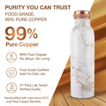 99% pure food grade copper bottle lab tested
