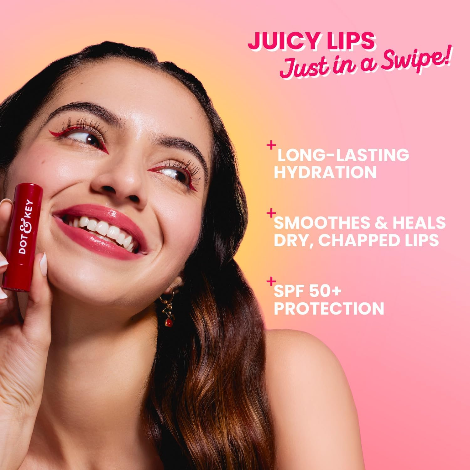 Dot & Key BR LIP BALM SPF50 PA+++ CHERRY CRIMSON 4.5G DOT & KEY