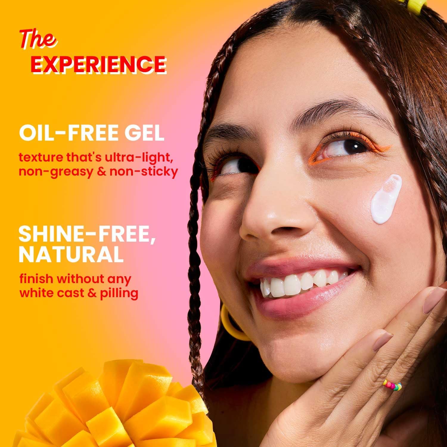 DOT & KEY Key Mango Detan Gel Sunscreen Spf 50+ Pa+++ 50G | Oil-Free, With Alpha-Arbutin & Niacinamide | Fades Dark Spots, Evens Skin Tone, Water Resistant | All Skin Types DOT & KEY