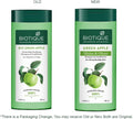 Biotique Bio Green Apple Fresh Daily Purifying Shampoo & Conditioner for Oily Scalp & Hair, 180 ml, multi Biotique