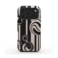 Mobcos iPhone 17 Pro Modern Muse Premium Case Compatible with Hybrid Dual-Layer Hard Shell + Silicone Protection - Scratch-Resistant Shockproof Mobile Cover Mobcos