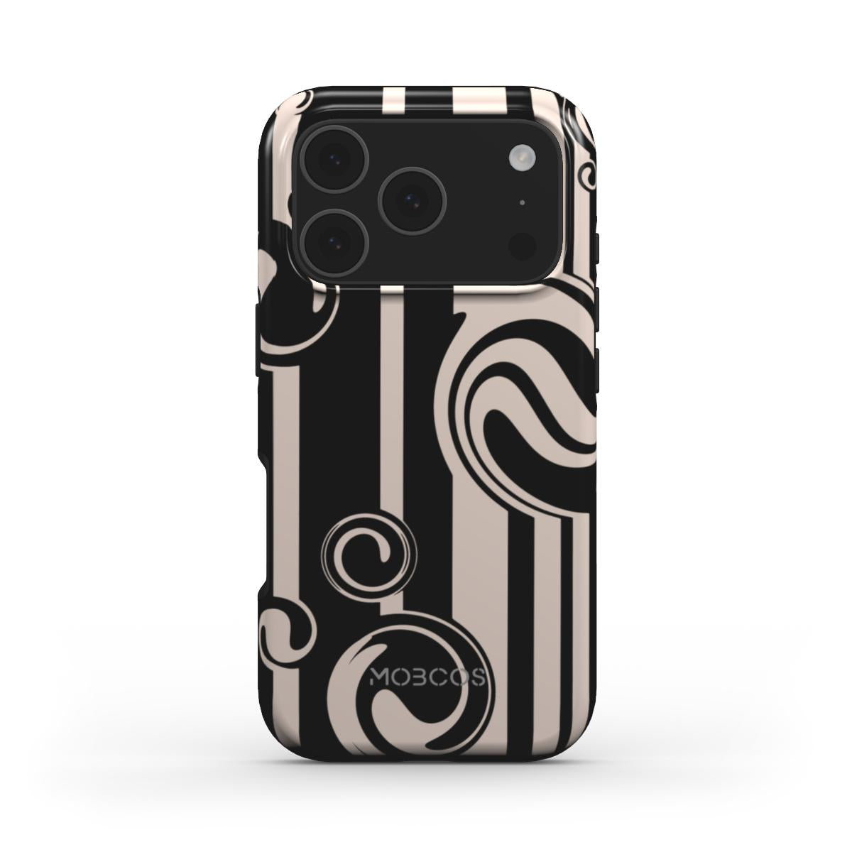 Mobcos iPhone 17 Pro Modern Muse Premium Case Compatible with Hybrid Dual-Layer Hard Shell + Silicone Protection - Scratch-Resistant Shockproof Mobile Cover Mobcos