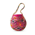 Multicolor mirror work potli bag ethnic accessory