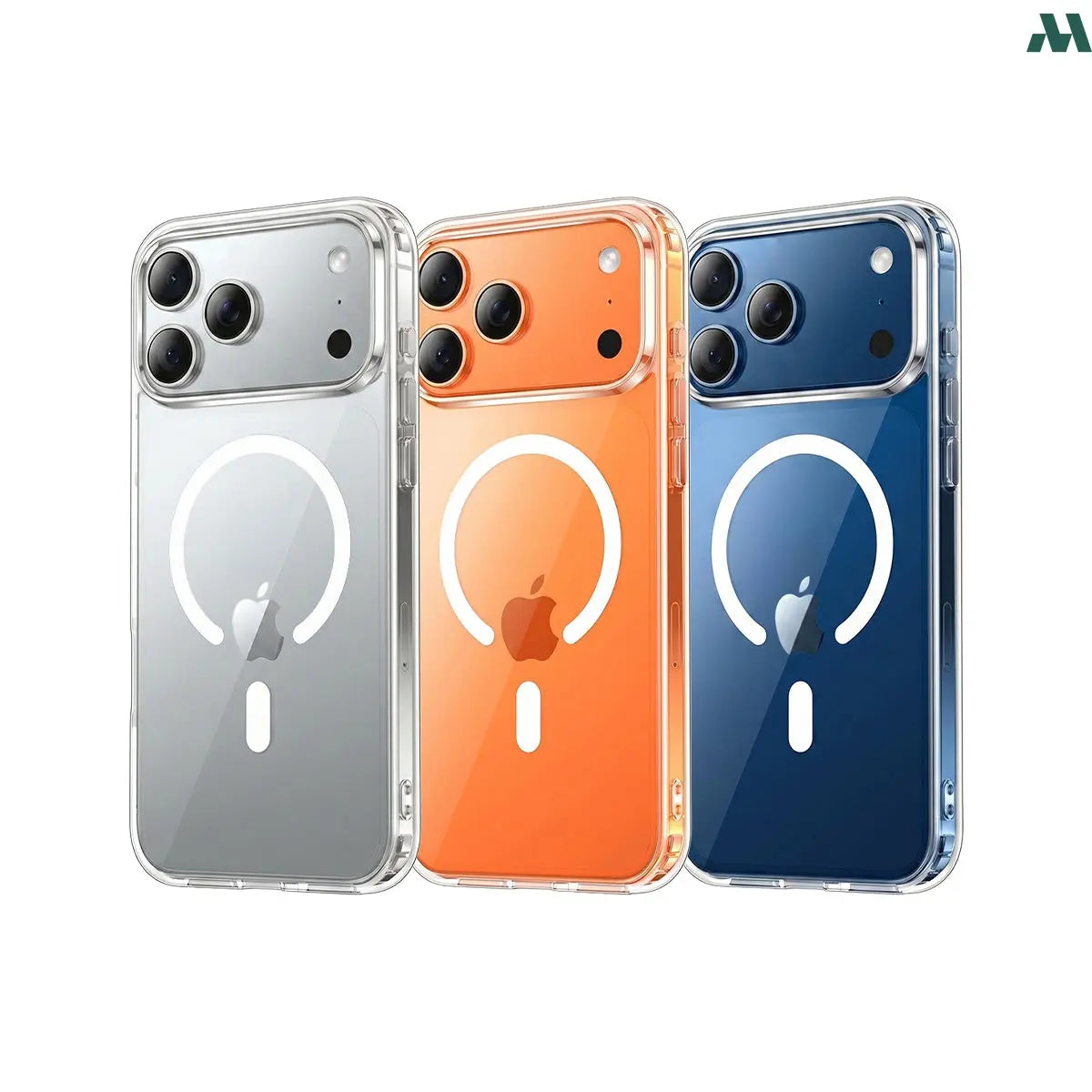 Clear Case for iPhone 17 Pro/Pro Max – Transparent Slim Protective Cover MOBCOS