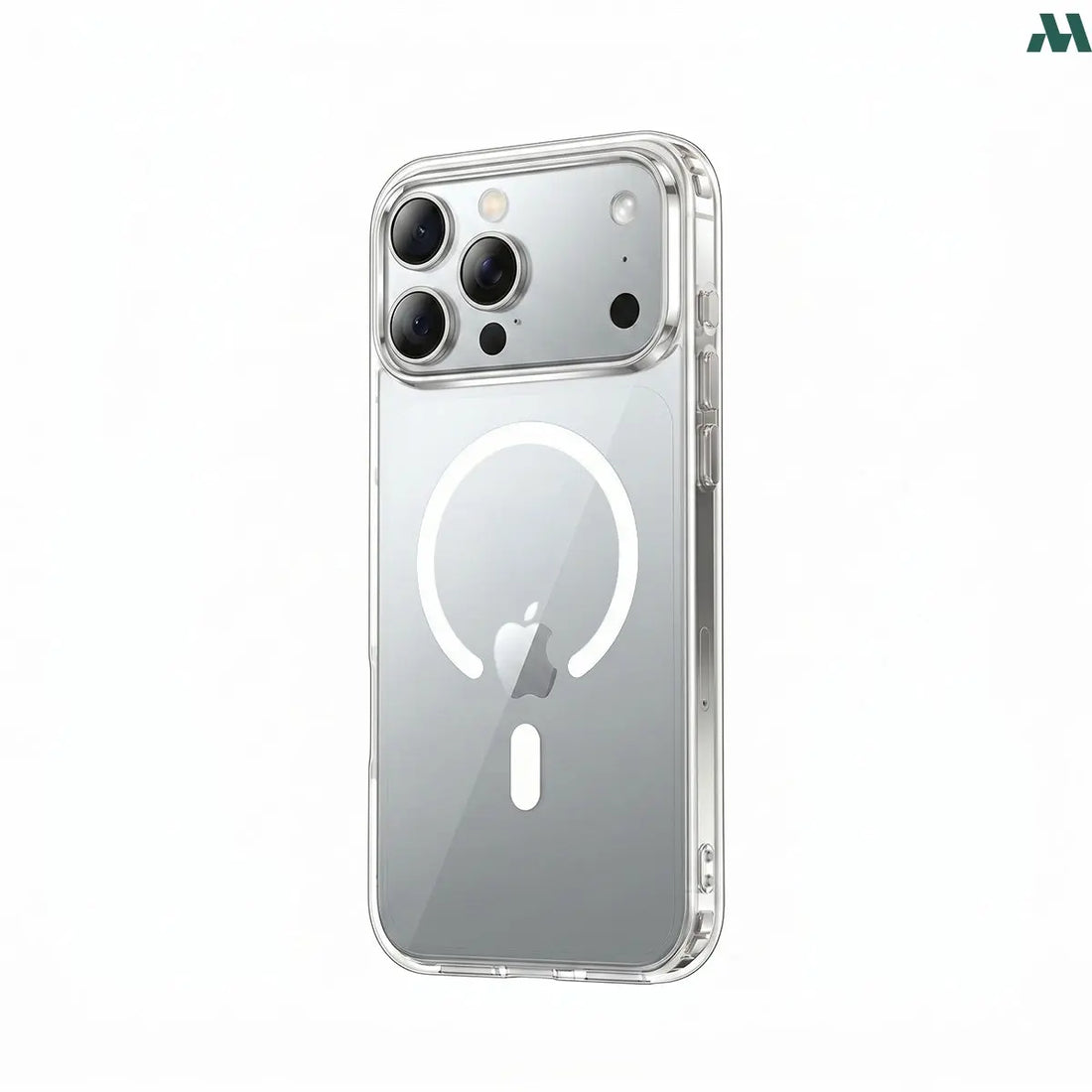 Mobcos Clear Case for iPhone 17 Pro/Pro Max – Transparent Slim Protective Cover, Lightweight Shockproof Case with Magnetic Charging Compatibility