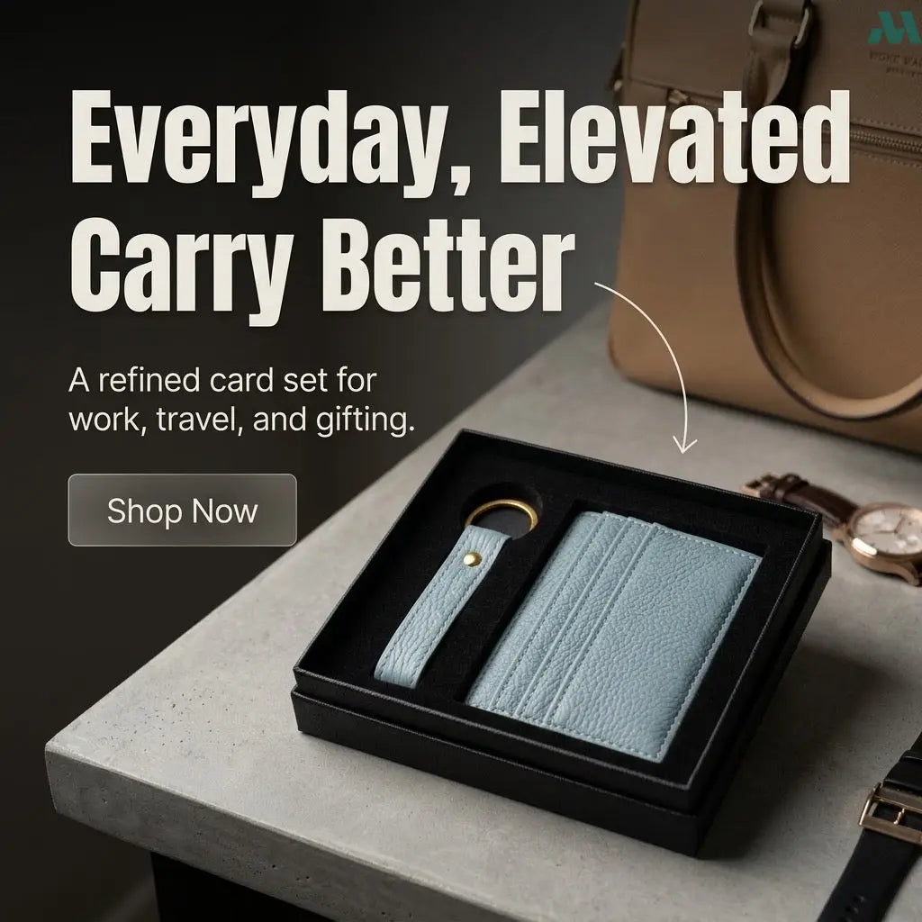 Teal card holder holding cards