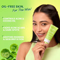 DOT & KEY Cica + Niacinamide Oil Free Moisturizer For Acne Prone Skin Oil Free & Lightweight Fades Dark Spots & Blemishes, Soothes Redness Acne Cream For Oily Acne Prone & Sensitive Skin 50Gm DOT & KEY