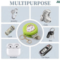 Mini silicone zipper pouch detail