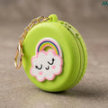Mini zipper pouch for earbuds and coins