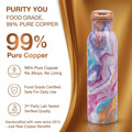 99% pure food grade copper bottle lab tested