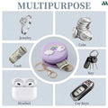 Mini silicone zipper pouch detail