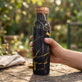 Black Gold Elegance copper bottle with leakproof cap