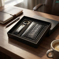 Crocodile textured card holder holding cards