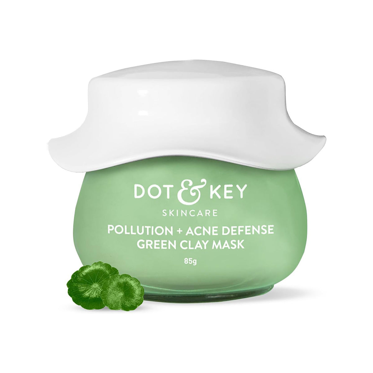 Dot & Key Anti-Acne Salicylic Green Clay Face Mask- Reduces Dark Spots And Balances Oil & Sebum DOT & KEY