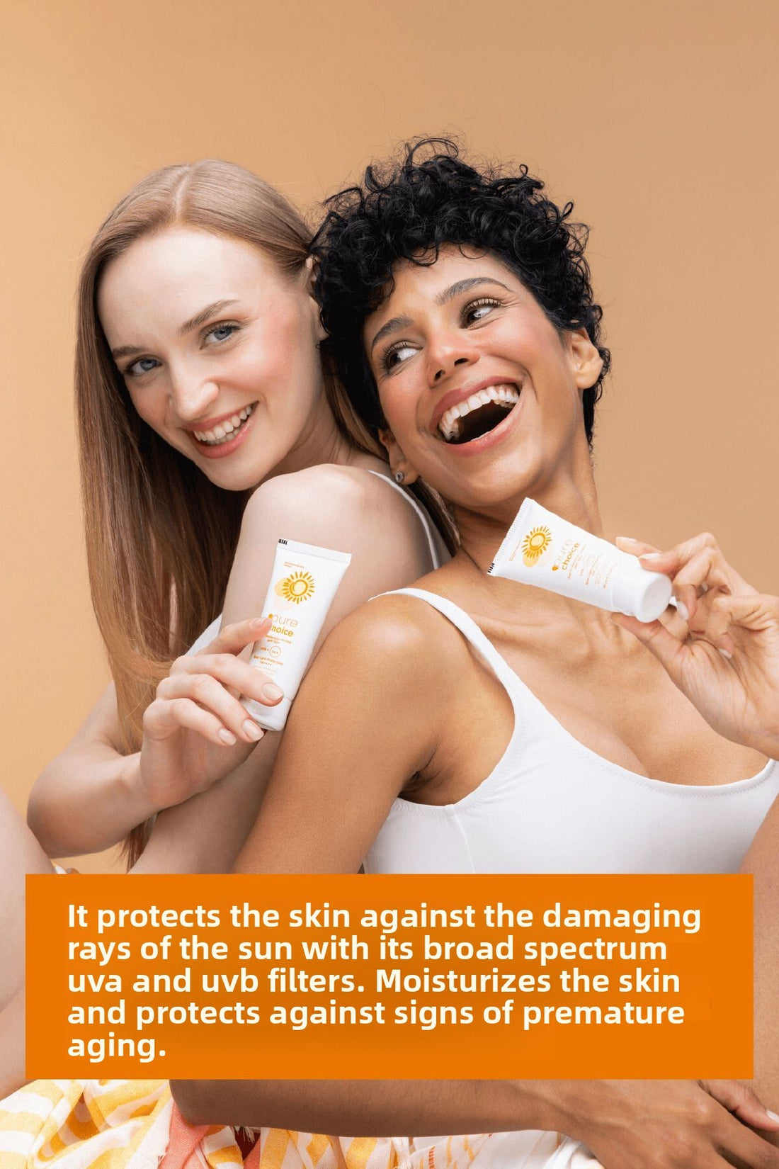 Pure Choice Spf 50+ Sunscreen Cream, 50ml - Water Resistant Very High Protection PURE CHOICE