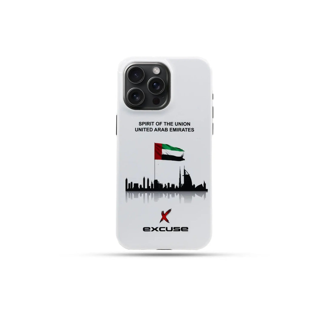 Exclusive Luxury iPhone 14 Pro Protective Case – UAE Flag Edition, National Day Special excuse