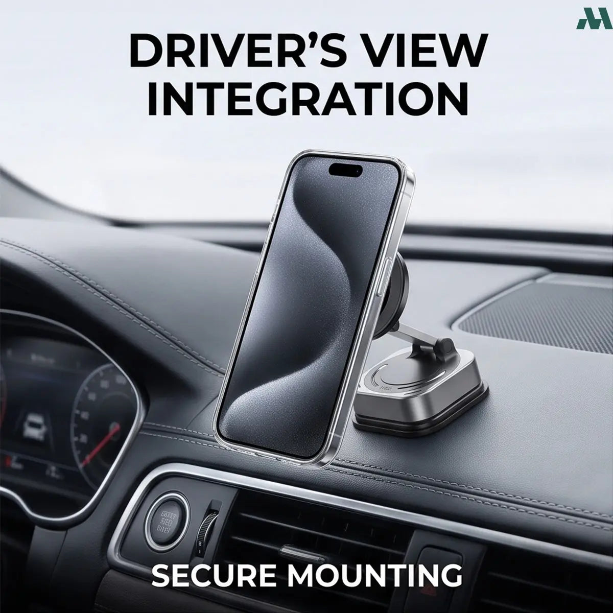 MagSafe compatible car mount