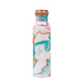 Oceanic Rose Agate copper water bottle 1 litre