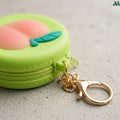 Mini zipper pouch for earbuds and coins