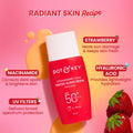 Dot & Key Strawberry Dew Tinted Sunscreen SPF 50+ Pa++++ - 05 Beige | Protection Against UA/UB | Broad Spectrum, Water & Sweat resistant | For All Skin Types | 50ml DOT & KEY