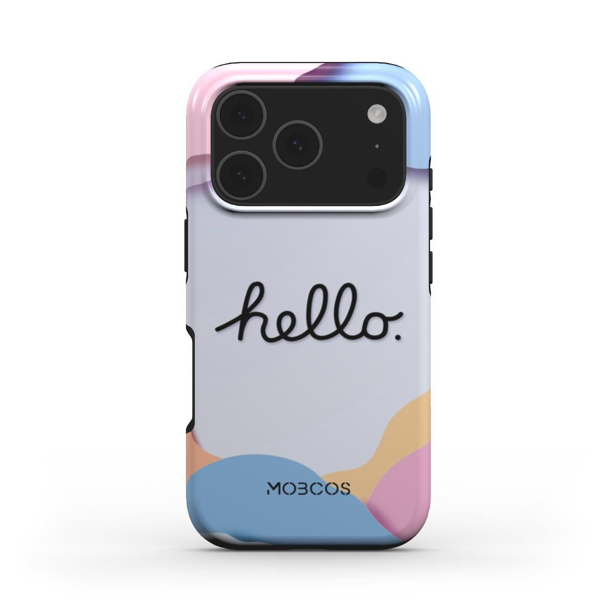 Mobcos iPhone 17 Pro Max Hello Sunshine Premium Case Compatible with Hybrid Dual-Layer Hard Shell + Silicone Protection - Scratch-Resistant Shockproof Mobile Cover Mobcos