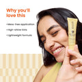 Foxtale SPF 30 Brightening Lip Balm for Dark Lips with Peptides & Vitamin C | Brightens | Hydrates | Tinted Lip Balm - Clear Glaze 12gm Foxtale