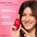 DOT & KEY 10% Niacinamide + Strawberry Face Serum with Vitamin B12 & Hyaluronic Acid Fades Dark Spots, Hyperpigmentation & Dullness Hydrates, Smooths & Minimizes Pores Bright Pink 30 ml (Pack of 1) DOT & KEY