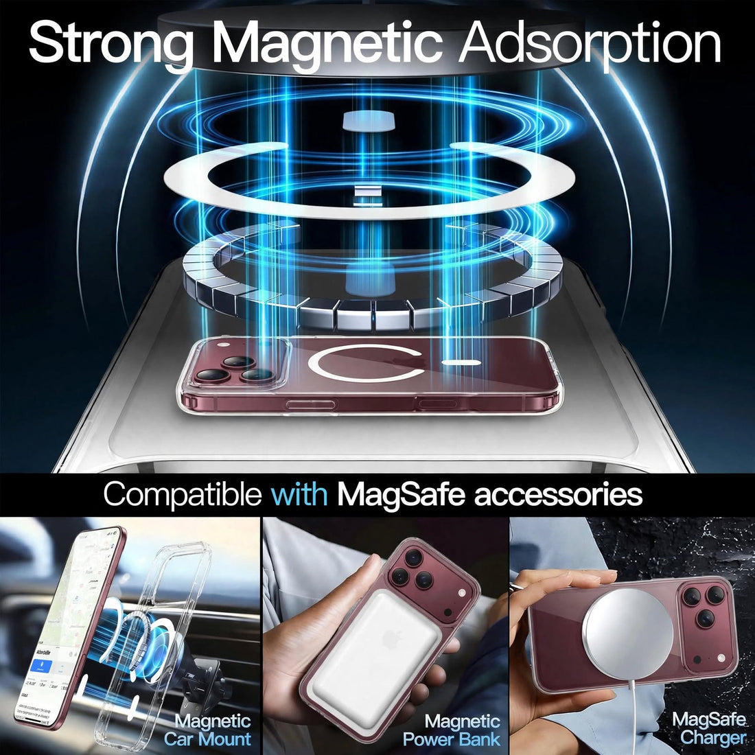 Clear Case for iPhone 18 Series – Transparent Slim Cover