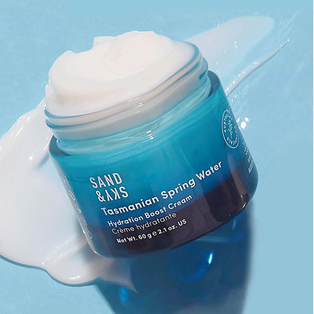 Sand & Sky Tasmanian Spring Water Hydration Boost Cream 60g