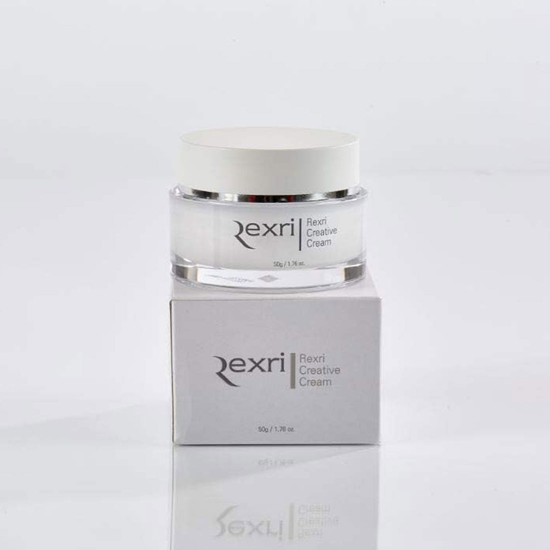 Rexri Creative Cream | Anti-Aging & Nutritional Ginseng Moisturizer with Medicinal Mushroom Extracts | Hydrates & Revitalizes Skin