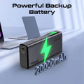 Promate Sleek 130W Multi-Port Power Delivery Power Bank with TFT LCD Screen Promate
