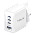 Promate 67W Power Delivery GaNFast™ Charger with Quick Charge 3.0 Promate
