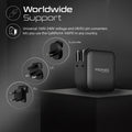 Promate 100W Power Delivery GaNFast™ Charger with Quick Charge 3.0 Promate