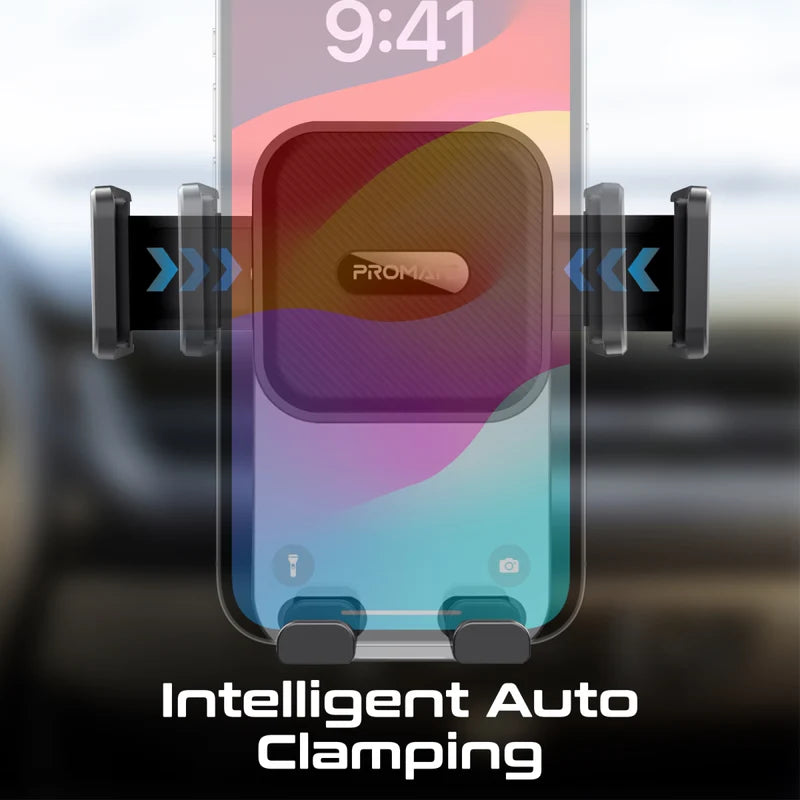 Promate Anti-Slip Secure Smartphone Car Mount Promate