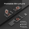 Promate Ultra-Slim Transparent Foldable 15W MagSafe compatible Wireless Charging Station Promate