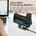 Promate Ultra-Slim Transparent Foldable 15W MagSafe compatible Wireless Charging Station Promate