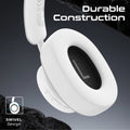 Promate High Fidelity Over-Ear Stereo Wireless Headphones (White) Promate