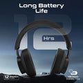 Promate High Fidelity Over-Ear Stereo Wireless Headphones (Black) Promate