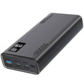 Promate Compact Smart Charging Power Bank with 20W PD Dual USB-C and 22.5W USB-A Ports Promate