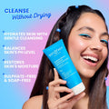 DOT & KEY Barrier Repair + Hydrating Gentle Face Wash With Probiotic| Ceremide Face Wash | Face Wash For Dry Skin,Normal Skin&Sensitive Skin | Gently Cleanses Skin From Dirt & Oil For Unisex,175ML DOT & KEY