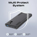 Promate Compact Smart Charging Power Bank with 20W PD Dual USB-C and 22.5W USB-A Ports Promate