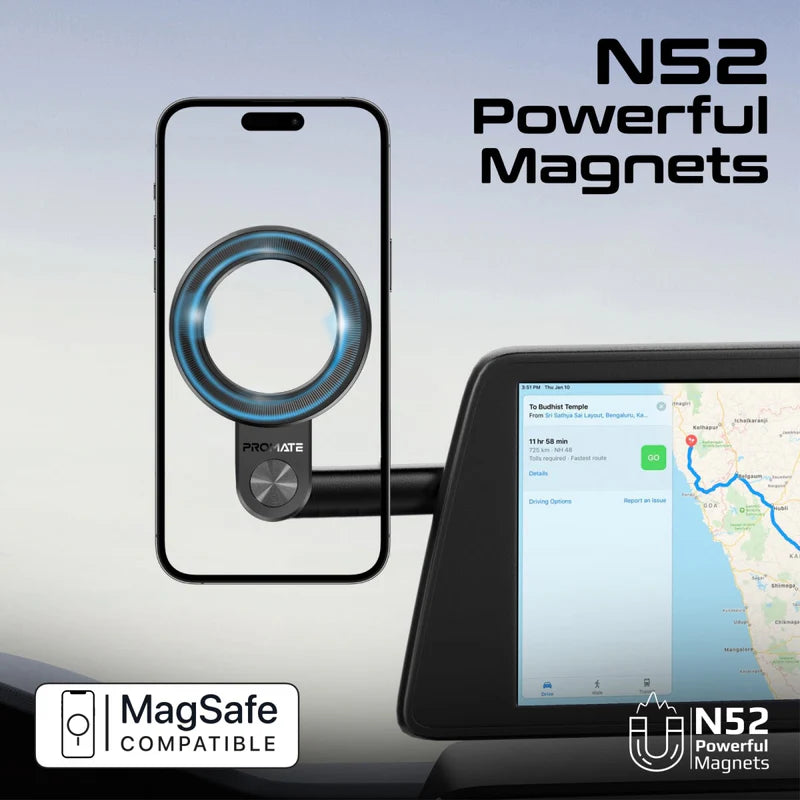 Promate MagGrip™ 360° Cradleless Magnetic Ring Smartphone Holder Promate