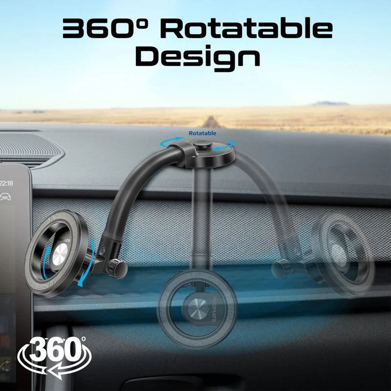 Promate MagGrip™ 360° Cradleless Magnetic Ring Smartphone Holder Promate