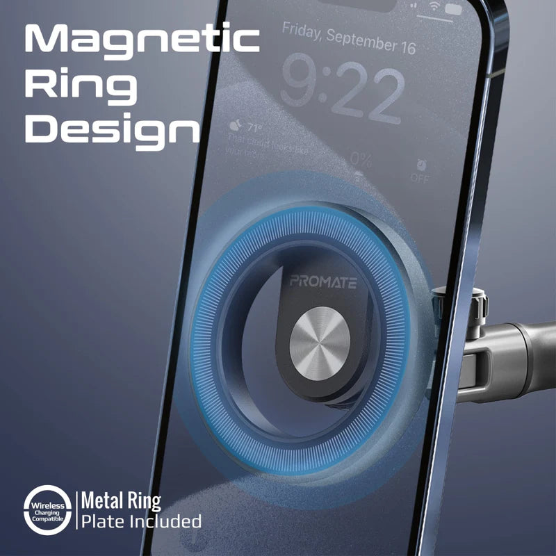 Promate MagGrip™ 360° Cradleless Magnetic Ring Smartphone Holder Promate