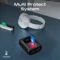 Promate Ultra Compact 35W SuperSpeed™ Power Bank with Built-In USB-C Cable Promate