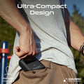 Promate Ultra Compact 35W SuperSpeed™ Power Bank with Built-In USB-C Cable Promate