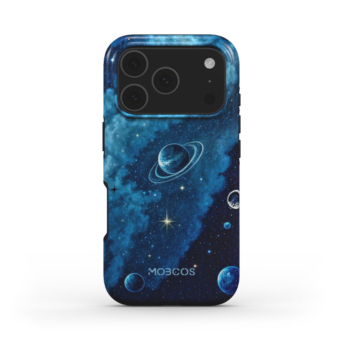 Mobcos iPhone 17 Pro Stellix Premium Case Compatible with Hybrid Dual-Layer Hard Shell + Silicone Protection - Scratch-Resistant Shockproof Mobile Cover Mobcos